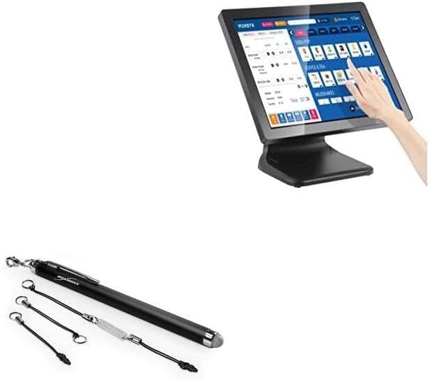 BoxWave - Lápiz capacitivo compatible con monitor de pantalla táctil Munbyn POS (17 pulgadas), lápiz capacitivo EverTouch, punta de fibra para