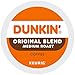 Dunkin' Donuts Single-Serve Coffee K-Cup® Pods, Original Blend, Medium Roast, Carton Of 64 Pods
