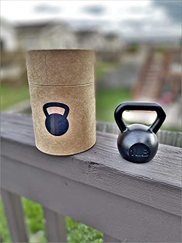 Kettlebell Bottle Opener, 1lb | Patent pending | Weightlifting beer gifts for men and women | Gifts for dad who has everything