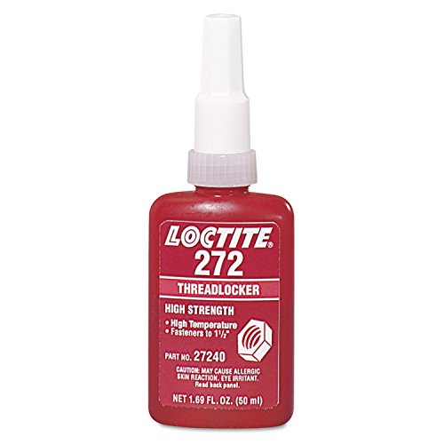 272™ Threadlocker, High Temp/High Strength - threadlocker 50 ml bottle 272 high temp
