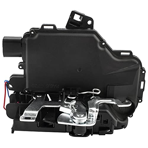 Image of BOXI Door Latch & Lock Actuator Rear Left Driver Side Fits for VW 98-10 Beetl-e 99-06 Golf 06-09 GTI 99-10 Jett-a 00-05 Passa-t 06-09 Rabbit Replaces 3B4839015 3B4839015A