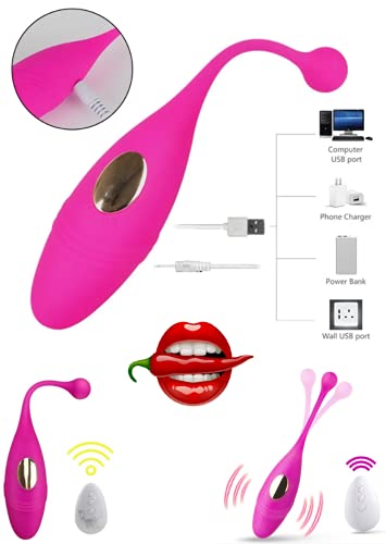 Gaogoo Tadpole em forma de USB carregador sem fio controle remoto divertido toque arrastão rosa