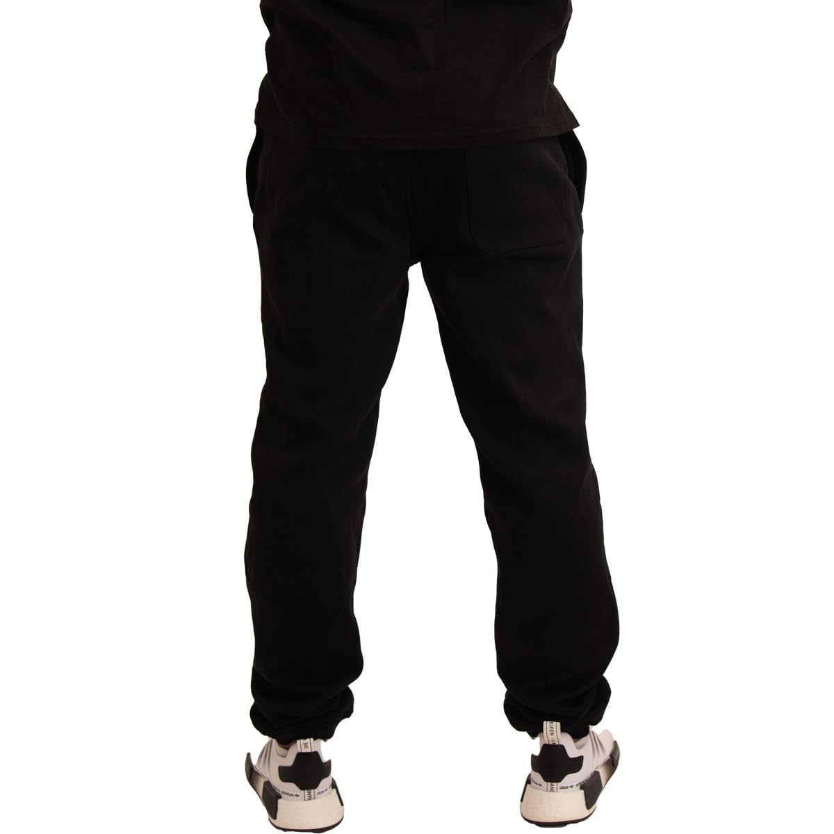 Vendetta Inc. Męskie spodnie do biegania Jogger Logo Skull czarne VD-7014