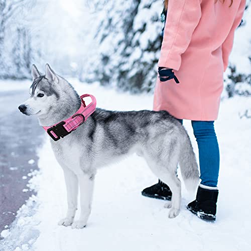 BUYTER Reflective Nylon Tactical Dog Collar Military Adjustable Durable For Large German Shepherd Outdoor Working Training Walking with Leash - Image 3