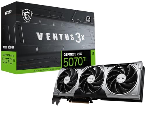 グラフィックボード・グラボ・ビデオカード MSI GeForce RTX 5070 Ti 16G VENTUS 3X OC 41nLAzuHftL.jpg