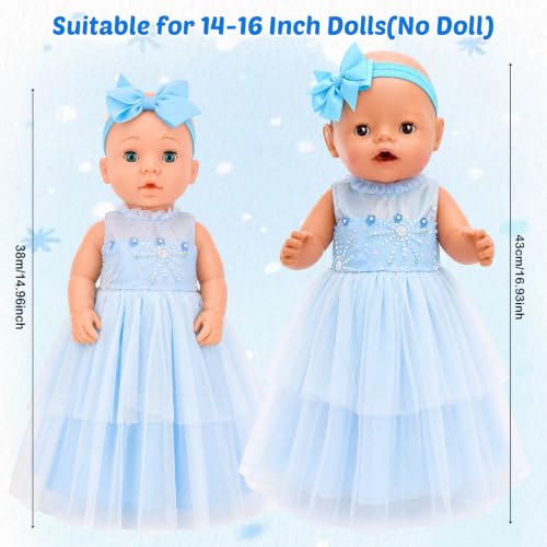 Princess Tulle Dress and Acceories with Veil for American 18 Inch Dolls - image 6
