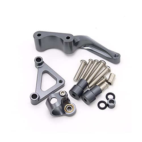 PFSDPO CNC Accesorios Compatible with Motocicletas Dirección Amortiguador Estabilizador Amortiguador Stracket Cover