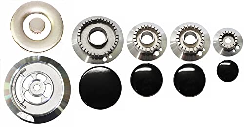 Smeg - Kit 5 bruciatori completi di piattelli