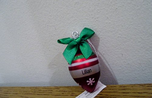Décoration de Noël personnalisée Ganz célébrer l'amour familial avec le modèle Lillian