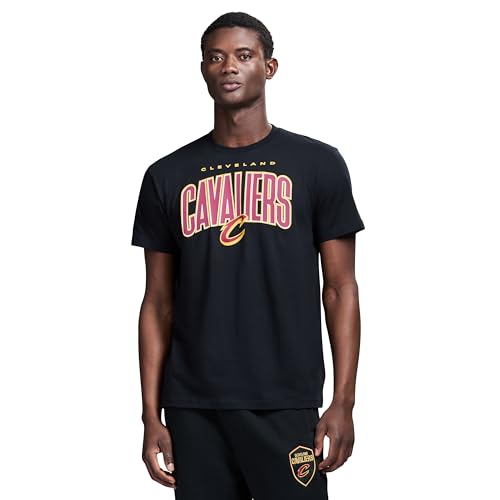 Game 7 x NBA Officially Licensed Mens Graphic Short Sleeve Lightweight Crew Neck Cotton T-Shirt Cleveland Cavaliers L Black
