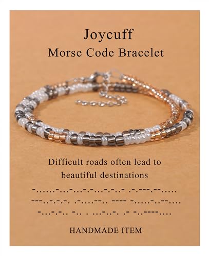 Image of JoycuFF ๐ ๐ผ๐ฟ๐๐ฒ ๐๐ผ๐ฑ๐ฒ ๐๐ฟ๐ฎ๐ฐ๐ฒ๐น๐ฒ๐๐ ๐ณ๐ผ๐ฟ ๐ช๐ผ๐บ๐ฒ๐ป Inspirational Gifts Beads Bracelets for Women Encouragement Birthday Gifts for Daughter Sister Niece Granddaughter Mom Best Friend