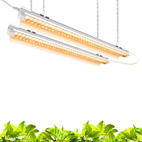 MoniosL Led Grow Lights for Indoor Plants Full Spectrum,T8
