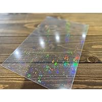 キラキラアクリル 在庫 Amazon | アクリル透明＋ホロフィルム貼つけ 3㎜ アクリル板 高