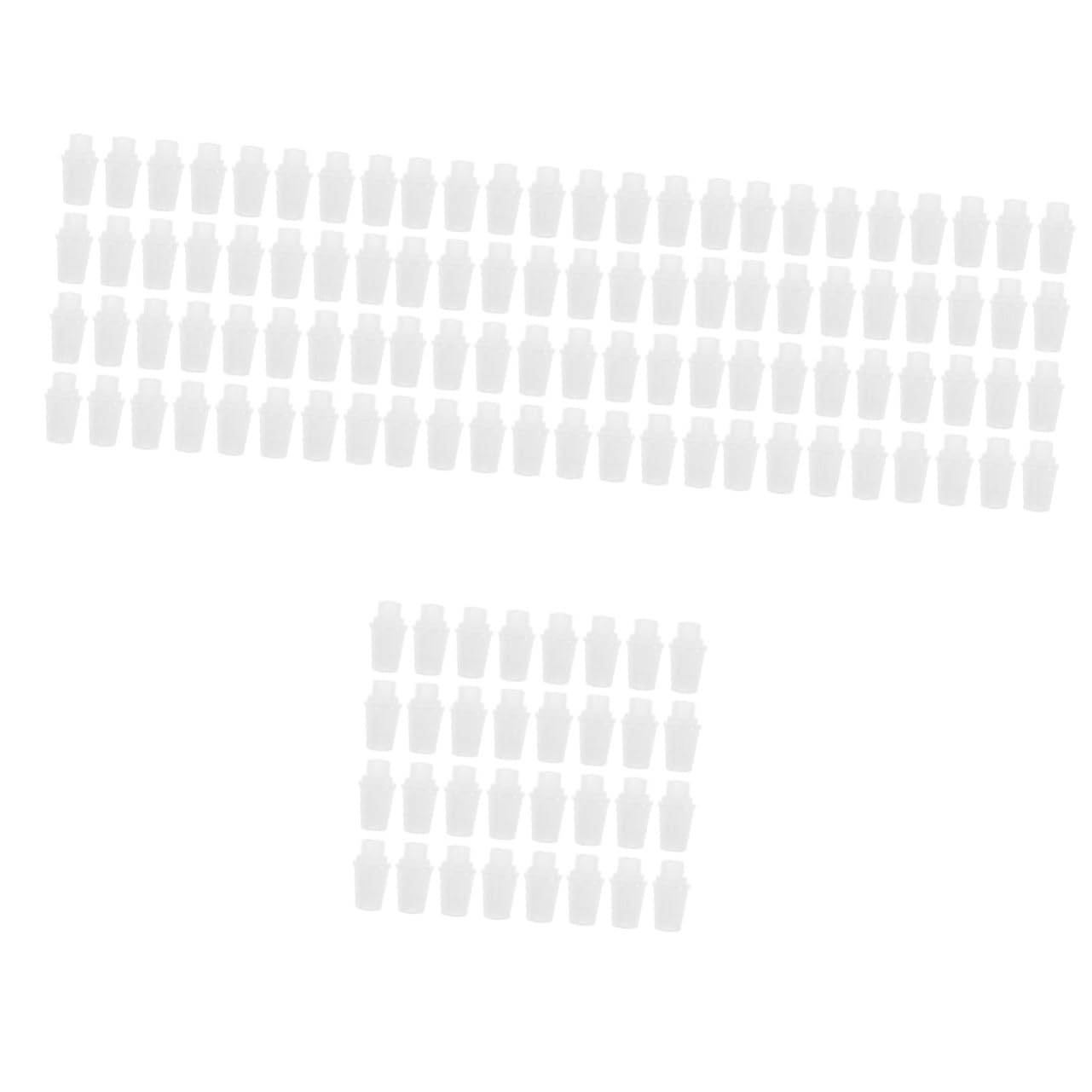 OSALADI 400pezzi Connettori Per Cavi Di Rete Grips Per Cavi Elettrici Morsetti Di Sicurezza Per Lampade e Illuminazione Facili Da Installare e Resistenti Trasparenti e Versatili