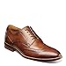 Florsheim Rucci Wing Tip Oxford Men's Oxford, 11.5 D(M) US, Cognac