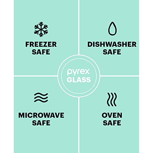 Pyrex 1147782 Deep 5.2-Qt (9"X13") 2-In-1 Glass Baking Dish With Glass Lid, Extra Large Rectangular Baking Pan thumb #3