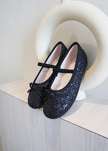 Girls Cute Dress Mary Jane Shoes Little Kids Casual Buckle Strap Flats2