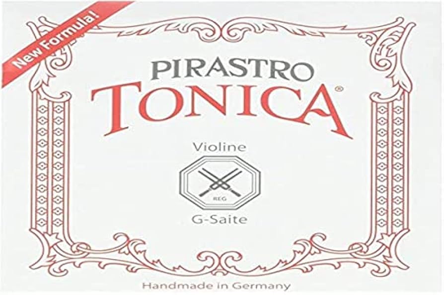 Amazon.com: Pirastro TON412021 Tonica Violin Strings, Set, 4
