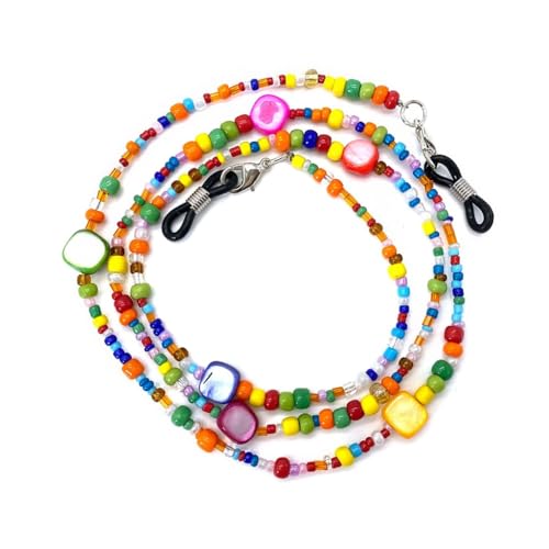 Chaîne d'embout buccal et cordon de lunettes en perles de riz