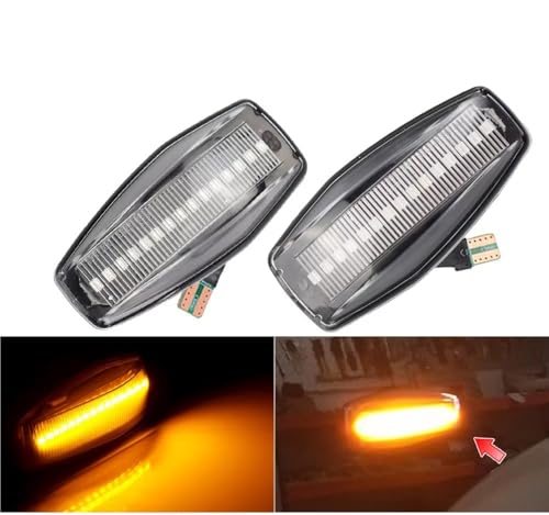 Feu de clignotant LED dynamique Elantra Sonata remplacement répétiteur usé - 5