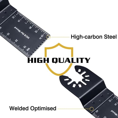 Trivdpro 24000191 100Pcs Oscillating Tool Blades Professional Universal Oscillating Saw Blades Wood Multitool Blades Compatible thumb #4