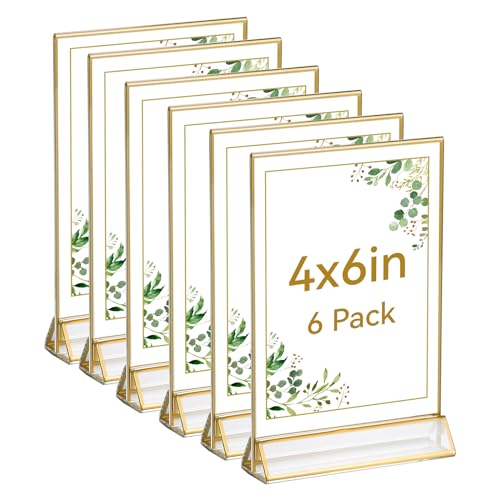 UNIQOOO Acrylic Sign Holders