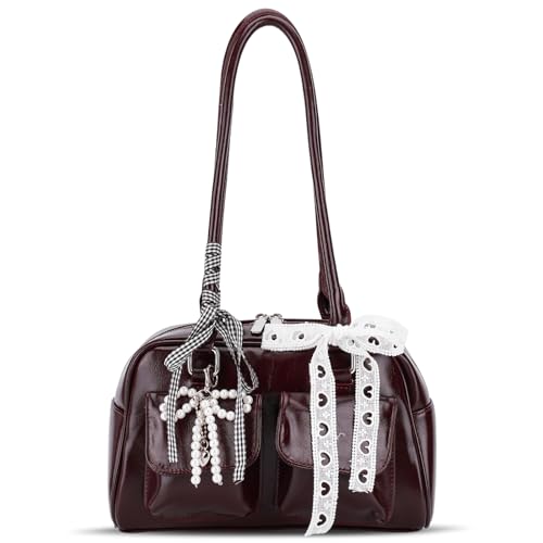 AnBlack Bow Purse Cute Ita Bag