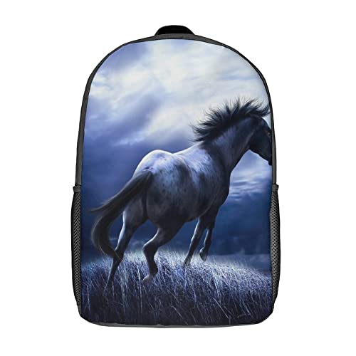 Jeune sac à dos étudiant unisexe cheval contre le mal de dos
