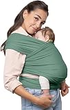 Fular Elástico Portabebé Ergonómico Boba Wrap (Sage Green)
