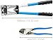 NEIKO 02039A Lug Crimping Plier and Cable Cutter Set, Battery Cable Crimping Tool, 8-0 AWG, 6mm - 50mm, Electrician Wire Crimper Tool