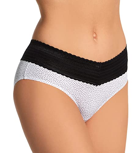Image of Warner's womens No Pinching No Problems Dig-free Comfort Waist With Lace Microfiber Hipster 5609j