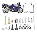 suzuki gsx 600 f vergaser einstellen kosten Inklusive 96 Stück Vergaser-Reparaturzubehör, Ersatz für Suzuki GSX600F Katana 98‑06.