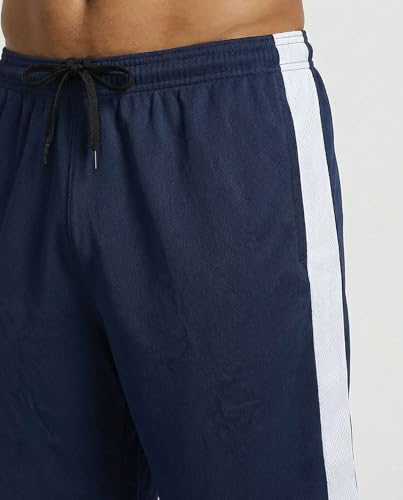 Image of Real Essentials 5 Pack: Men's 9 inch Mesh Shorts - Athletic Gym, Workout, Basketball, Running, Casual Lounge Activewear Pockets
