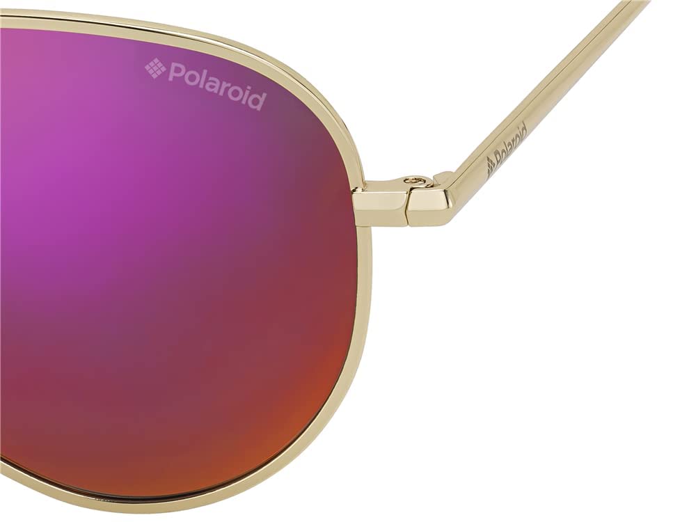 Polaroid PLD 8015/N AI J5G Gafas de Sol, Dorado (Gold/Grey Pink Grey Speckled Pz), 52 Unisex Niños