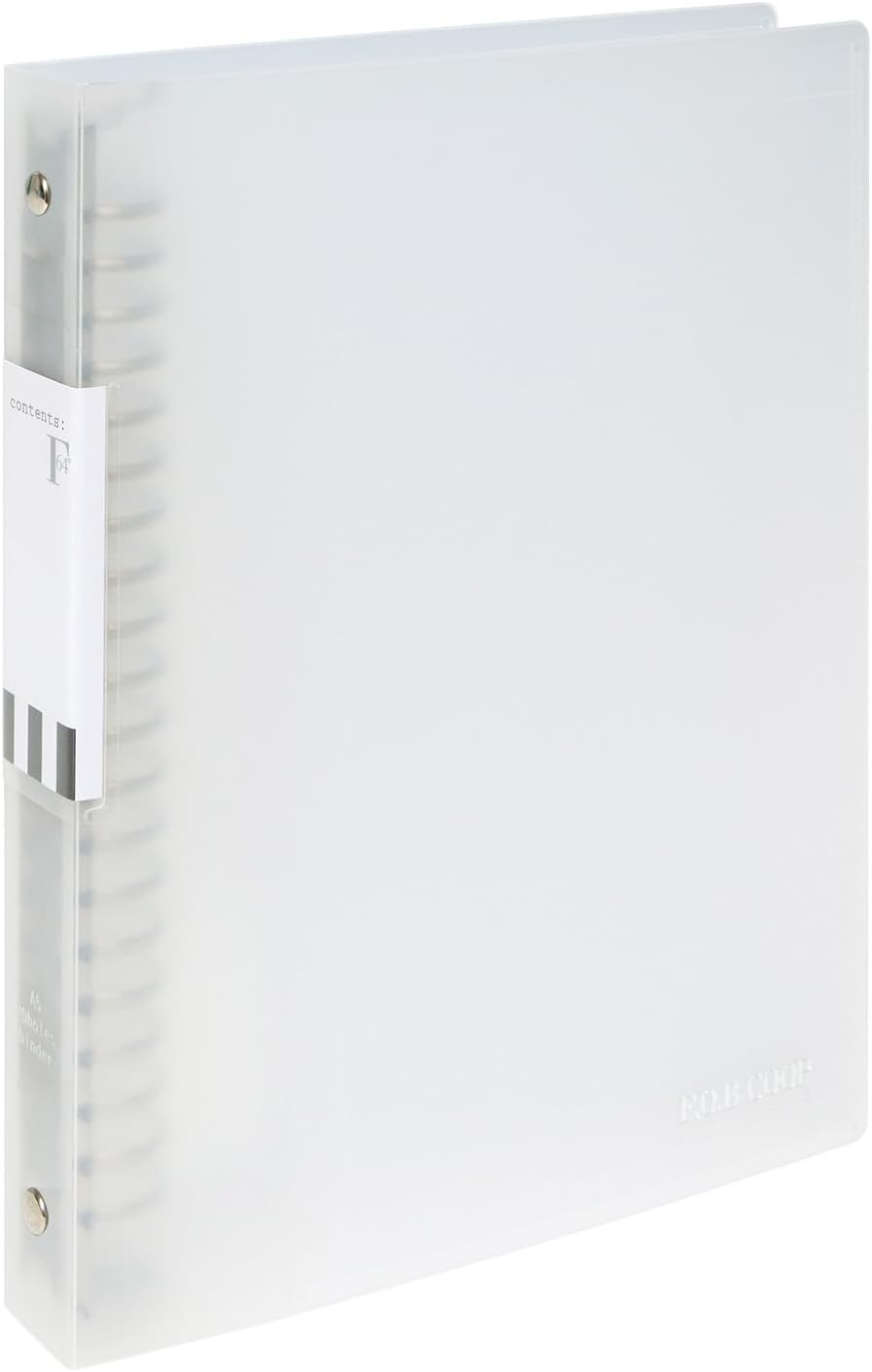 Far East binder FOB COOP clear A5 20 hole LN42T