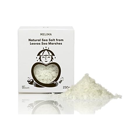 Melima Smoked Sea Salt from Lesvos Salt Marshes, 230 g Cover