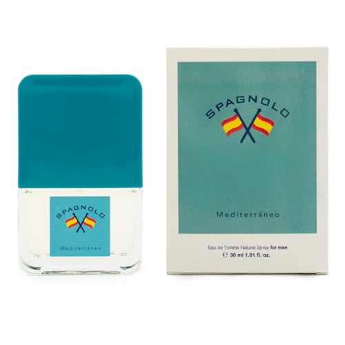 SPAGNOLO - Mediterráneo 30 ml, Colonia Hombre, Formato Viaje en...