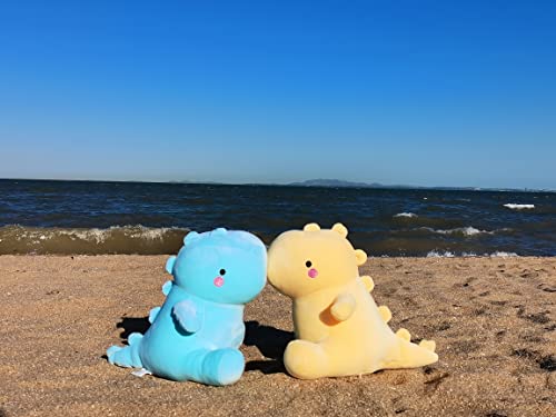 Rochemon Dinosaur Stuffed Animals Dinosaur, Plush Cute Dino Plushie Dolls Decor Birthday Gifts For Kids Girls Boys Blue 12 Inch #TOP2