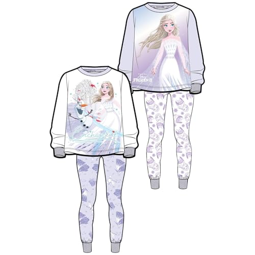 Disney Conjunto de pijama Frozen para niños, tallas 11-12 años, Diseño de Frozen, 11-12 años