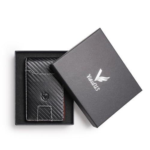 VIVIDUS- Wallet for Men- Leather Wallet, Money Clip, RFID Blocking, Minimalist Slim Wallet, Gift for Him2