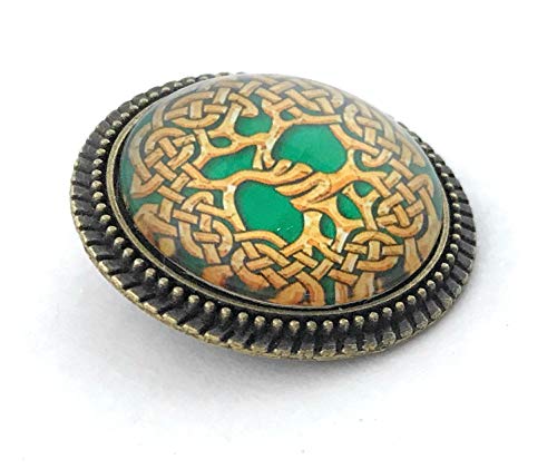 Celtic Tree Of Life Pin - Handmade Brooch #TOP5