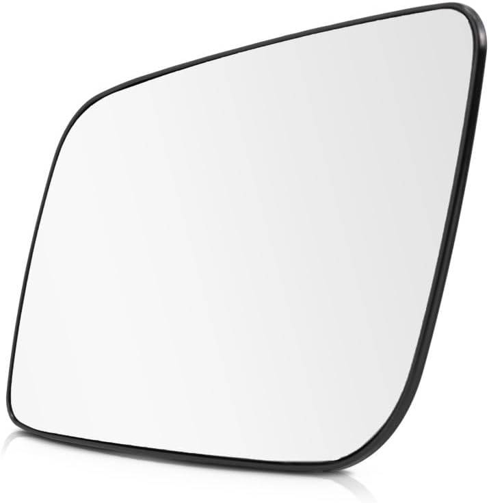 For Chevy Astro 1985-2005 Mirror Glass Driver Side | Non-Heated | w/Backing Plate | Flat Glass Type | Below Eyeline | Replacement For 12476269 | GM1324131