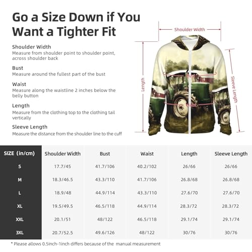 UPF 50+ Sun Protection Hoodie Long Sleeve Old Tractor Photo Farm Sun Shirt Rash Guard Fishing Shirts for Men2