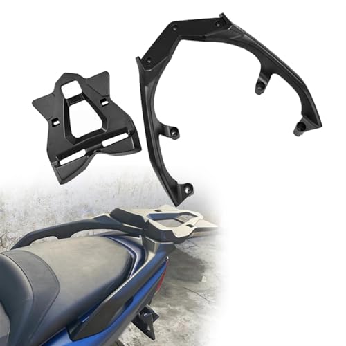 Porte-bagages arrière moto TMAX 530 pour fixer votre boîte de rangement sans abîmer le carénage