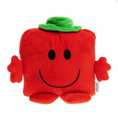 Pelucho - Bouillotte Monsieur Madame - Monsieur Costaud - Bien-Être, Chaleur et Douceur - Peluche Micro-Ondable - Grains de Blé et Fleurs de Lavande - Fabriquée en...