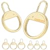 Gold Zipper Pull Replacement Handle Fixer Tab Repair for Handbag Jacket Shoes Bagpack
