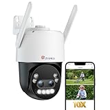 【4K 10倍ハイブリッドズーム】Ctronics 防犯カメラ 屋外 ワイヤレス5Gwifi 金属製 AI人/車/ペット検知 監視カメラ 屋外 8MP デュアルレンズ 自動追尾 360°PTZ カラー暗視撮影 声光威嚇 双方向通話 スマホ・PC FTP/NVR/NAS/256GB TFカード/30日間クラウド保存対応 24時間録画機能付き IP66防水