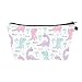 Produktbild CEXWZQ wasserdichte Cosmetic Organizer Bag Make-Up Tasche Druck Frauen Multifunktions Beauty wasserdichte Schreibwaren Tasche Student Geldbörse Lippenstift Tasche