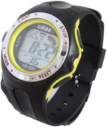 DealMux Bambini Adjstable Band Allarme cronometro Sport Orologio da Polso  Giallo : Amazon.it: Orologi
