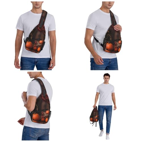 Bolso cruzado deportivo estilo sling para hombres y mujeres miniatura 7